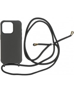 Калъф Mobile Origin - Lanyard, iPhone 15 Pro, черен