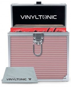 Калъф за грамофонни плочи Vinyl Tonic - VT05RG, розов