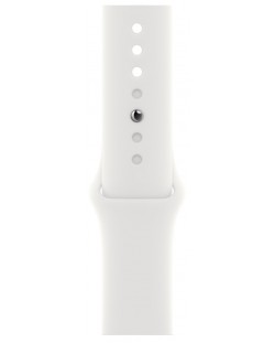 Каишка Apple - Sport, Apple Watch, 45 mm, бяла