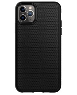 Калъф Spigen - Liquid Air, iPhone 11 Pro, черен