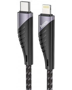 Кабел Hoco - U95, USB-C/Lightning, 1.2 m, черен