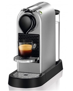 Кафемашина с капсули Nespresso - Citiz, D113-EUWHN2-S, 19 bar, 1 l, сива