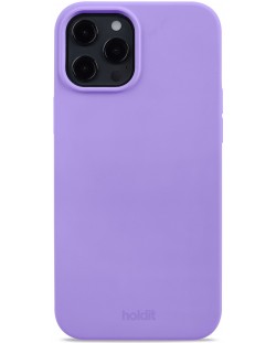 Калъф Holdit - Silicone, iPhone 12 Pro Max, Violet