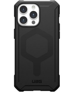 Калъф UAG - Essential Armor, iPhone 15 Pro Max, черен