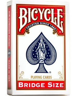 Карти за игра Bicycle - Bridge Standard Index син/червен гръб