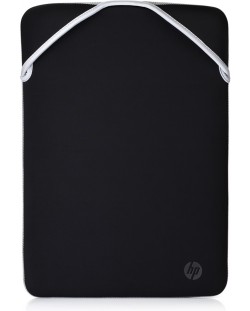 Калъф за лаптоп HP - Reversible Silver, 15.6'', черен/сребрист