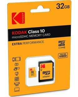 Карта памет Kodak - 32GB, microSDHC, Class10 EXTRA