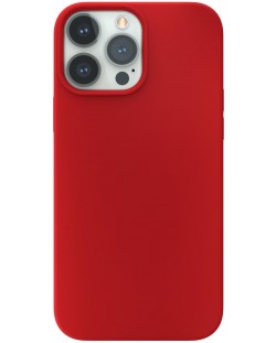 Калъф Next One - Silicon MagSafe, iPhone 13 Pro Max, червен