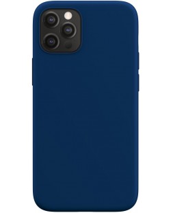 Калъф Next One - Silicon MagSafe, iPhone 12/12 Pro, син