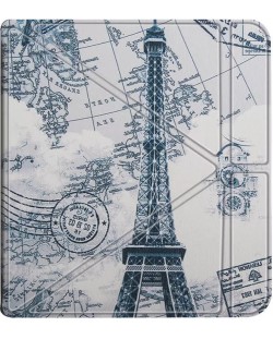 Калъф Eread - Origami, Kobo Libra H2O, Eiffel Tower