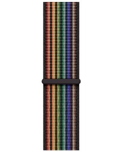 Каишка Apple - Pride Edition Nike Sport Loop, Apple Watch, 45 mm, многоцветна