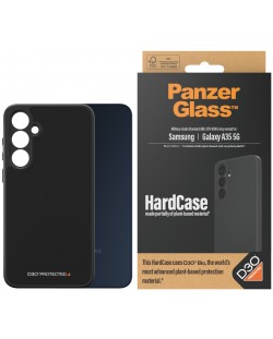 Калъф PanzerGlass - HardCase D3O, Galaxy A35 5G, черен