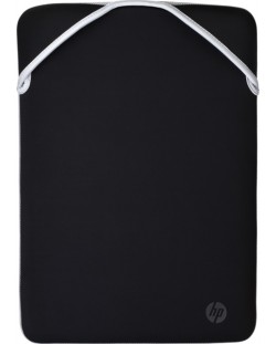 Калъф за лаптоп HP - Reversible Silver, 14'', черен/сребрист