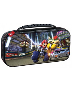 Калъф Nacon - Mario Kart Mario/Bowser, за Nintendo Switch, черен