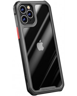 Калъф iPaky - Dawn, iPhone 12 mini, черен