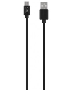 Кабел TnB - 2075100308, USB-A/USB-C, 3 m, черен