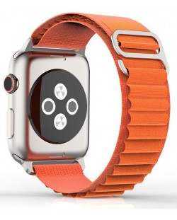Каишка Techsuit - W037 Nylon, Apple Watch, 38/40/41 mm, оранжева