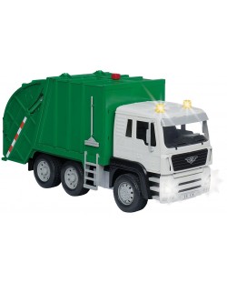 Детска играчка Battat Driven - Камион за рециклиране, със звук и светлини
