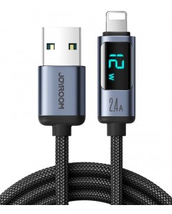Кабел JoyRoom - S-AL012A16, USB-А/Lightning, 1.2m, черен