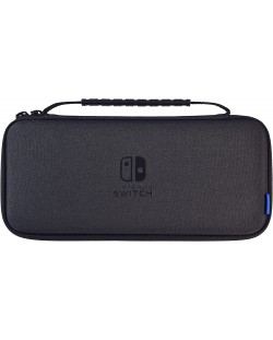 Калъф HORI - Slim Tough Pouch, черен (Nintendo Switch/OLED)