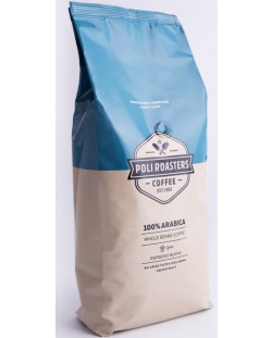 Кафе на зърна Poli Roasters - 100% Arabica, 1 kg