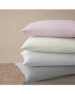 Калъфки за възглавници от 100% сатениран памук TAC - 50 х 70 cm, 2 броя, светлокафяви