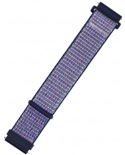 Каишка Xmart - Watch Band Fabric, 20 mm, Midnight Blue
