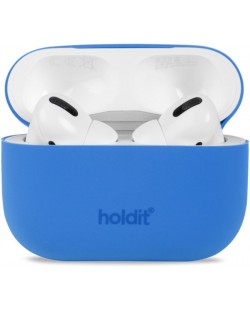 Kaлъф Holdit -Silicone, AirPods Pro 1/2, Sky Blue