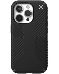 Калъф Speck - Presidio 2 Grip, iPhone 15 Pro, черен