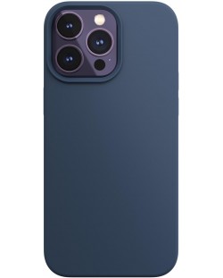Калъф Next One - Silicon MagSafe, iPhone 14 Pro Max, син