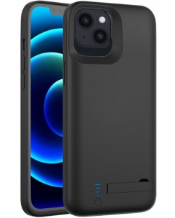 Калъф с батерия Techsuit - Power Pro, iPhone 13/13 Pro/14, черен