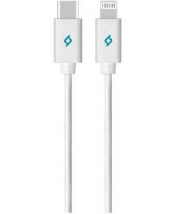 Кабел ttec - MFI, USB-C/Lightning, 1.5 m, бял