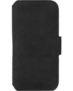 Калъф Krusell - Leather Phone Wallet, iPhone 14 Pro Max, черен