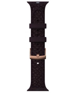 Каишка Njord - Salmon Leather, Apple Watch, 44/45 mm, кафява