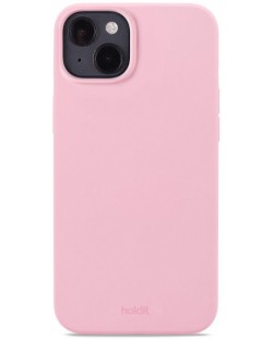 Калъф Holdit - Silicone, iPhone 15 Plus, розов
