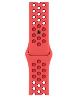 Каишка Apple - Nike Sport, Apple Watch, 45 mm, червена