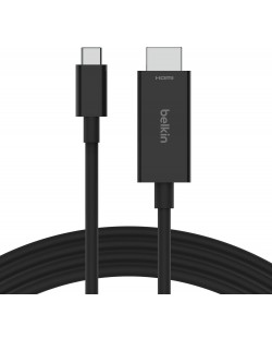 Кабел Belkin - USB-C/HDMI 2.1, 2m, черен