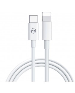 Кабел Xmart - Element, Lightning/USB-C, 1 m, бял