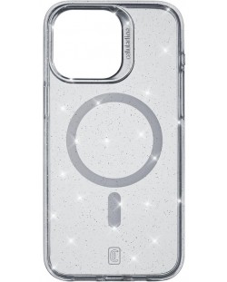 Калъф Cellularline - Sparkle Mag, iPhone 15 Pro Max, прозрачен