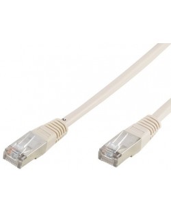 Кабел Vivanco - 20247 UTP, RJ45/RJ45, 0.3 m, бял