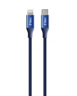 Кабел ttec - AlumiCable, USB-C/Lightning, 1.5 m, син
