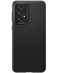 Калъф Spigen - Thin Fit, Galaxy A33 5G, черен