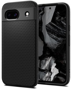 Калъф Spigen - Liquid Air, Google Pixel 8a, черен