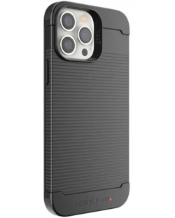 Калъф Gear4 - Havana, iPhone 13 Pro Max, черен