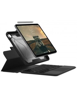 Калъф с клавиатура UAG - Rugged Bluetooth, iPad 10.9, Czech, черен