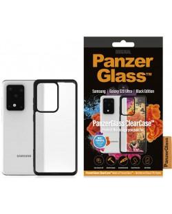 Калъф PanzerGlass - ClearCase, Galaxy S20 Ultra, черен