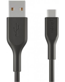 Кабел Belkin - Playa, USB-A/Micro USB, 1 m, черен