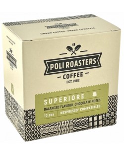 Кафе капсули Poli Roasters - Nespresso Superiore, 10 броя