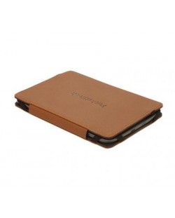 Kалъф за електронен четец - 5", PocketBook Mini 515, кафяв/черен