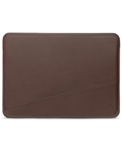 Калъф Decoded - Core Leather, MacBook 16'', кафяв